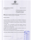 Lettre de demande de devis